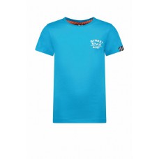 Boys t-shirt chest print surf blue Y203-6447
